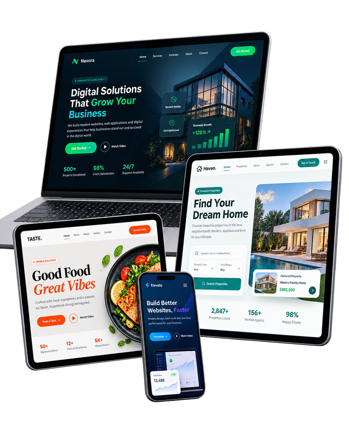successful client site example
